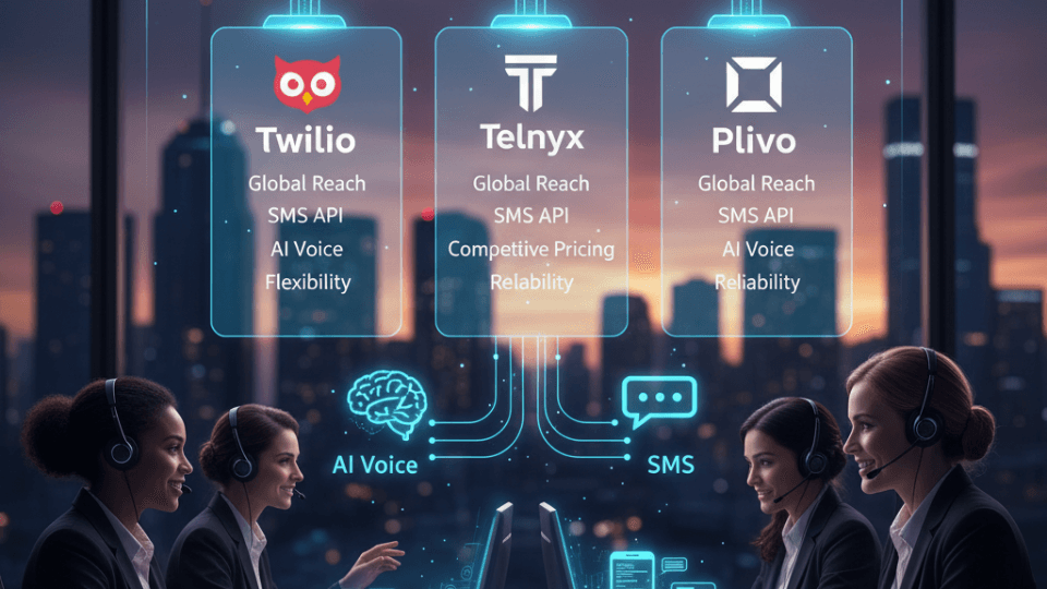 Twilio vs Telnyx vs Plivo: Which Carrier for AI Voice + SMS?