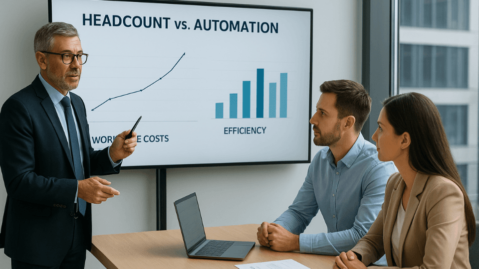 Headcount vs. Automation: Build the ROI Case to Your CFO